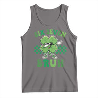 Funny 67 St Patricks Day Tank Top Six Seven Bruh Dabbing Shamrock