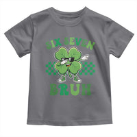 Funny 67 St Patricks Day Toddler T Shirt Six Seven Bruh Dabbing Shamrock