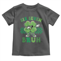 Funny 67 St Patricks Day Toddler T Shirt Six Seven Bruh Dabbing Shamrock