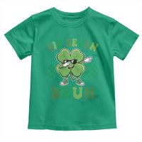 Funny 67 St Patricks Day Toddler T Shirt Six Seven Bruh Dabbing Shamrock