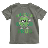 Funny 67 St Patricks Day Toddler T Shirt Six Seven Bruh Dabbing Shamrock