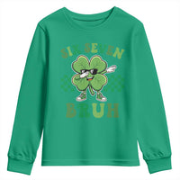 Funny 67 St Patricks Day Youth Sweatshirt Six Seven Bruh Dabbing Shamrock
