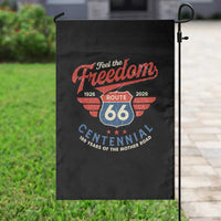 US Route Highway 66 Centennial Garden Flag Feel The Freedom 100 Years Of The Mother Road