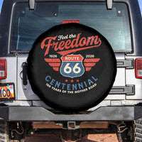 US Route Highway 66 Centennial Spare Tire Cover Feel The Freedom 100 Years Of The Mother Road