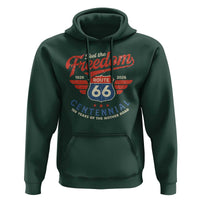 US Route Highway 66 Centennial Hoodie Feel The Freedom 100 Years Of The Mother Road
