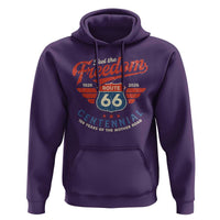 US Route Highway 66 Centennial Hoodie Feel The Freedom 100 Years Of The Mother Road