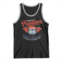 US Route Highway 66 Centennial Tank Top Feel The Freedom 100 Years Of The Mother Road