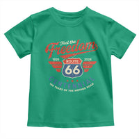 US Route Highway 66 Centennial Toddler T Shirt Feel The Freedom 100 Years Of The Mother Road