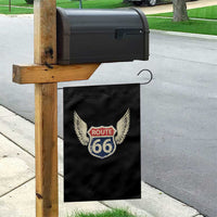 Vintage Route Highway 66 Highway Road Trip Sign Garden Flag