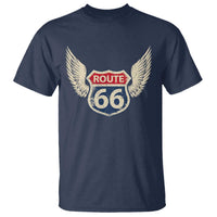 Vintage Route Highway 66 Highway Road Trip Sign T Shirt
