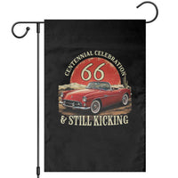 Route Highway 66 100 Years Anniversary Garden Flag Centennial Celebration And Still Kicking Mother Road