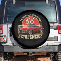 Route Highway 66 100 Years Anniversary Spare Tire Cover Centennial Celebration And Still Kicking Mother Road
