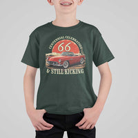 Route Highway 66 100 Years Anniversary T Shirt For Kid Centennial Celebration And Still Kicking Mother Road