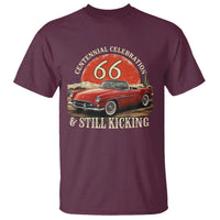Route Highway 66 100 Years Anniversary T Shirt Centennial Celebration And Still Kicking Mother Road