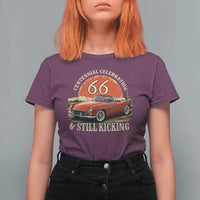 Route Highway 66 100 Years Anniversary T Shirt For Women Centennial Celebration And Still Kicking Mother Road
