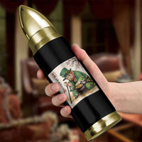 Vintage Japanese Leprechaun St Patricks Day Shamrock Ukiyo e Art Bullet Tumbler