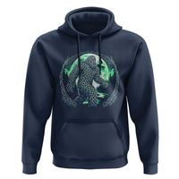 Funny St Patricks Day Bigfoot Celtic Knot Irish Sasquatch Hoodie