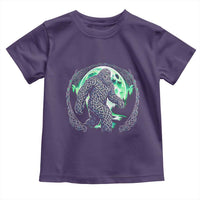 Funny St Patricks Day Bigfoot Celtic Knot Irish Sasquatch Toddler T Shirt