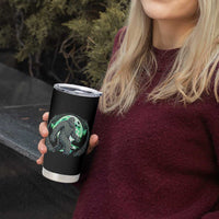 Funny St Patricks Day Bigfoot Celtic Knot Irish Sasquatch Tumbler Cup