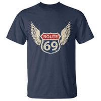 Vintage Route 69 Highway Road Trip Sign T Shirt