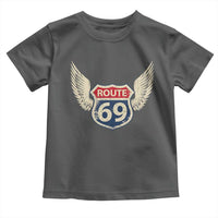 Vintage Route 69 Highway Road Trip Sign Toddler T Shirt