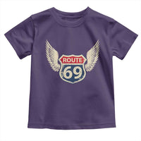 Vintage Route 69 Highway Road Trip Sign Toddler T Shirt