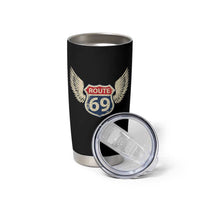 Vintage Route 69 Highway Road Trip Sign Tumbler Cup