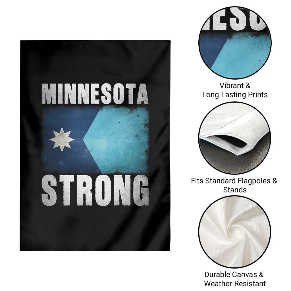 Minnesota Strong Garden Flag MN State Pride Community Resistance