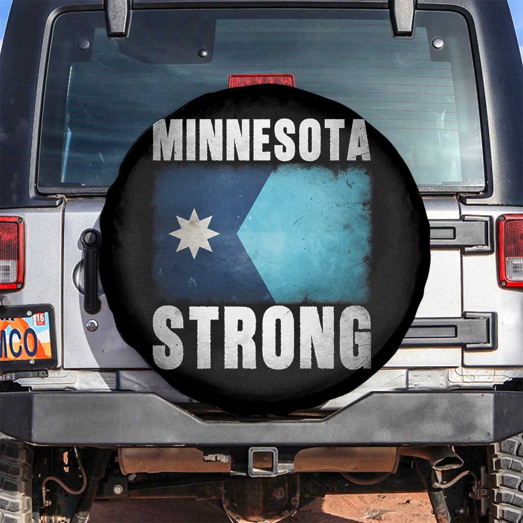 Minnesota Strong Spare Tire Cover MN State Pride Community Resistance