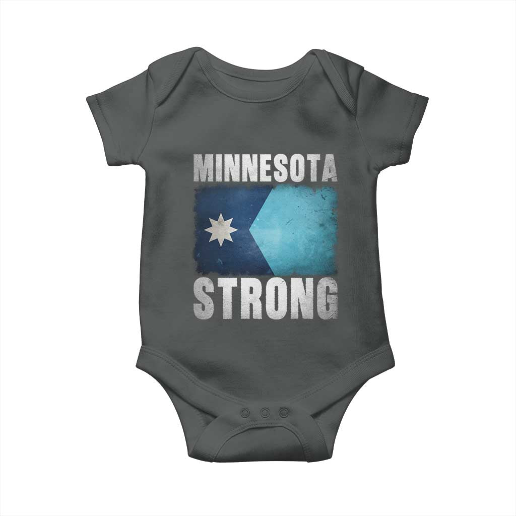 Minnesota Strong Baby Onesie MN State Pride Community Resistance