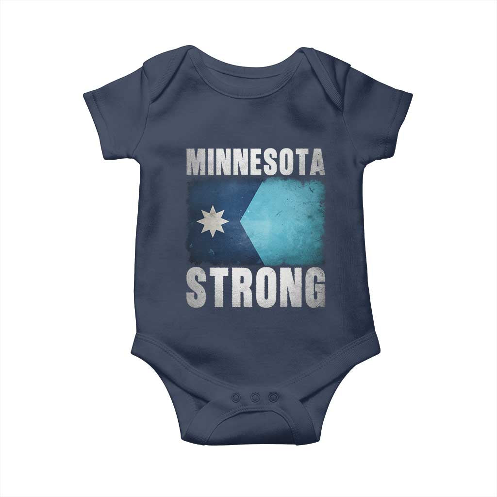Minnesota Strong Baby Onesie MN State Pride Community Resistance