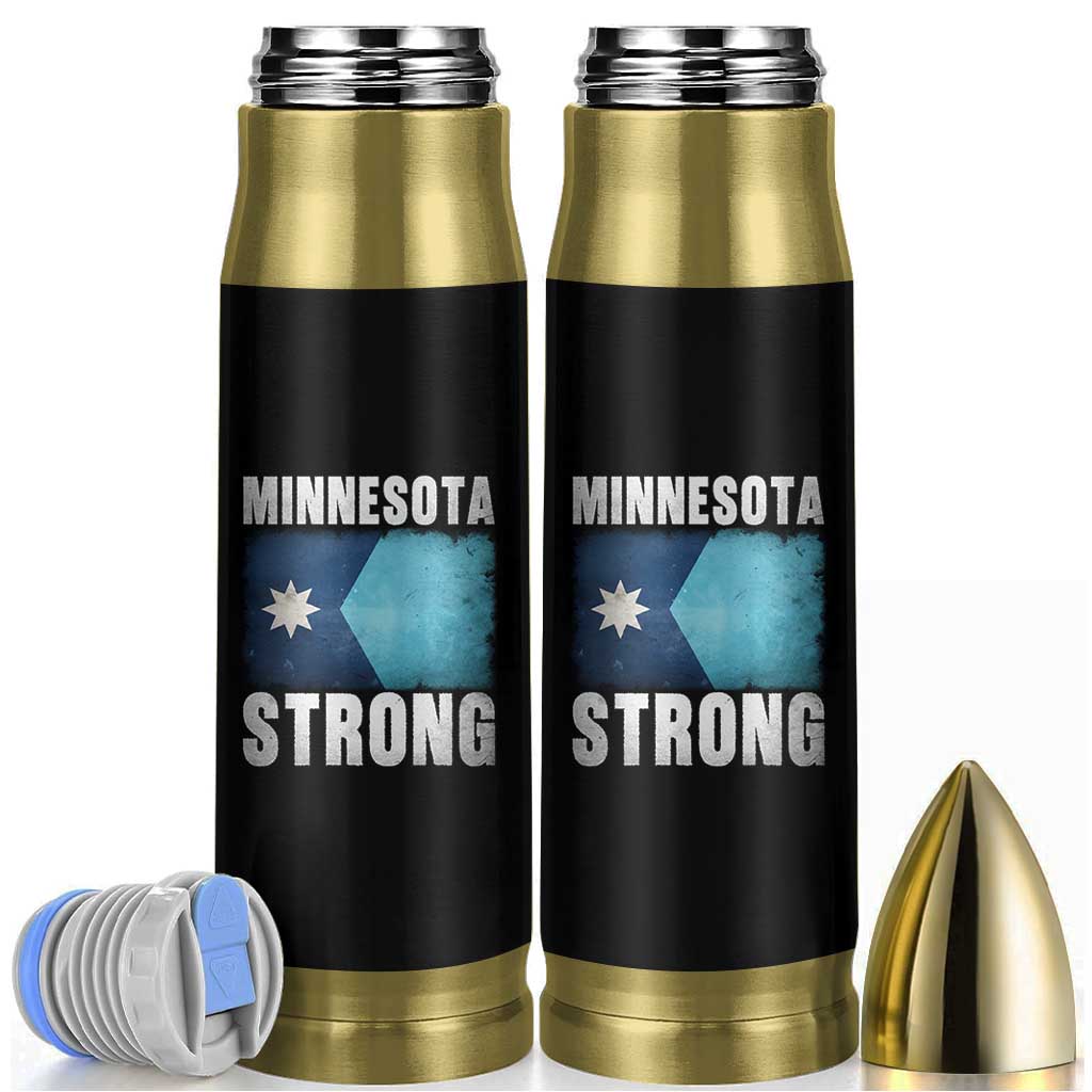 Minnesota Strong Bullet Tumbler MN State Pride Community Resistance