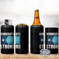 Minnesota Strong 4 in 1 Can Cooler Tumbler MN State Pride Community Resistance