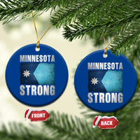 Minnesota Strong Ceramic Ornament MN State Pride Community Resistance