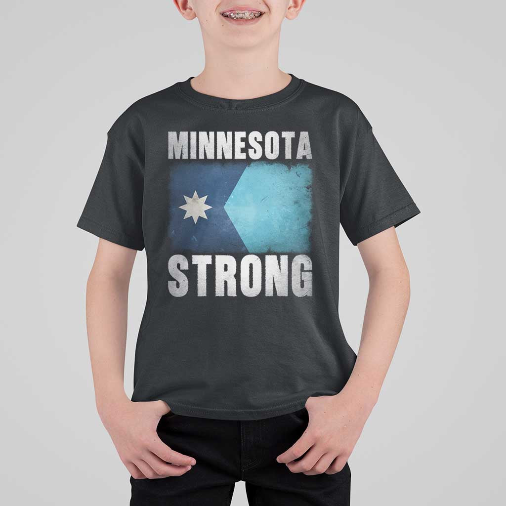 Minnesota Strong T Shirt For Kid MN State Pride Community Resistance