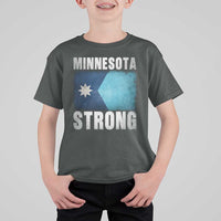 Minnesota Strong T Shirt For Kid MN State Pride Community Resistance