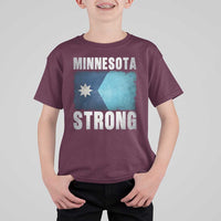 Minnesota Strong T Shirt For Kid MN State Pride Community Resistance