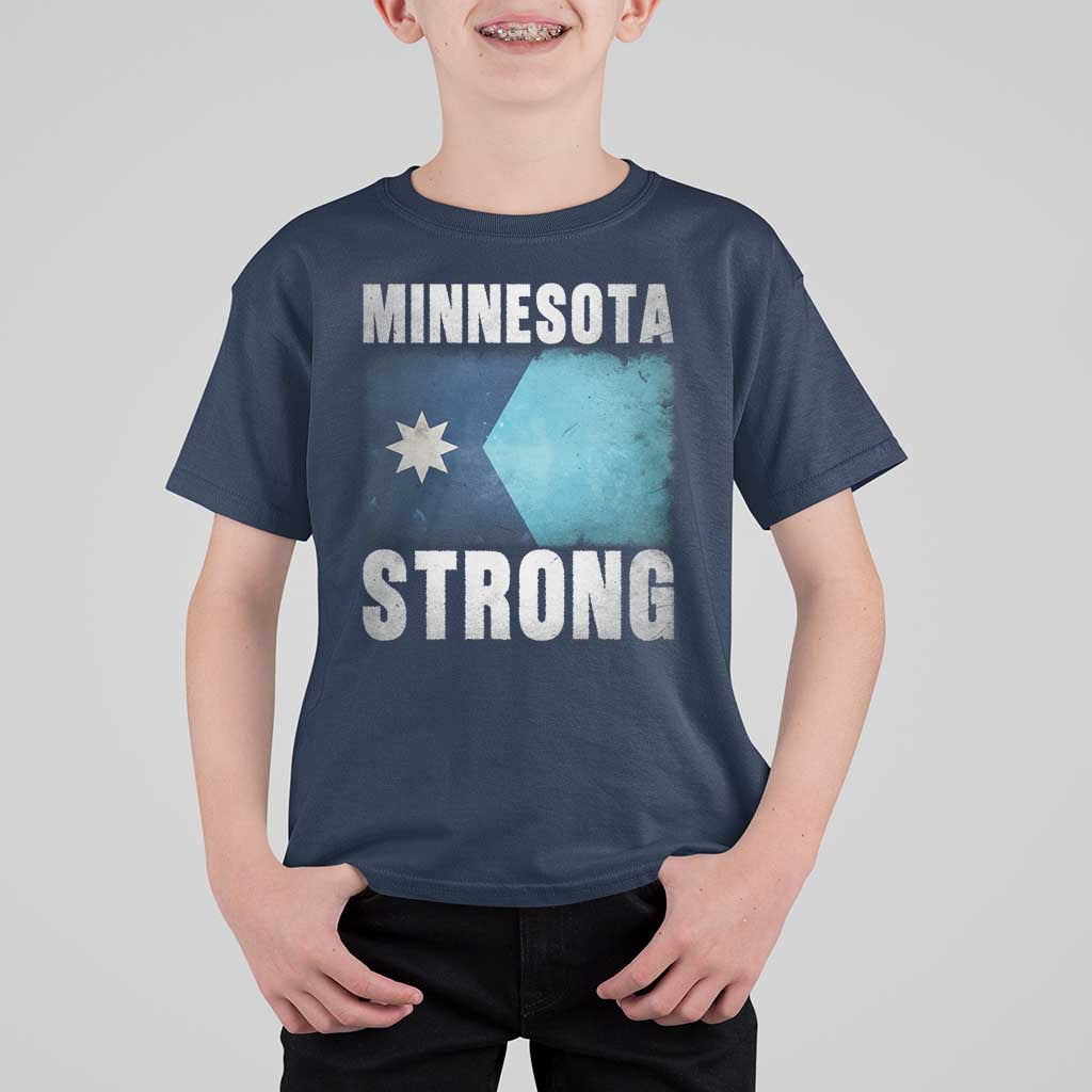 Minnesota Strong T Shirt For Kid MN State Pride Community Resistance