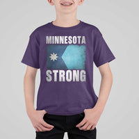 Minnesota Strong T Shirt For Kid MN State Pride Community Resistance