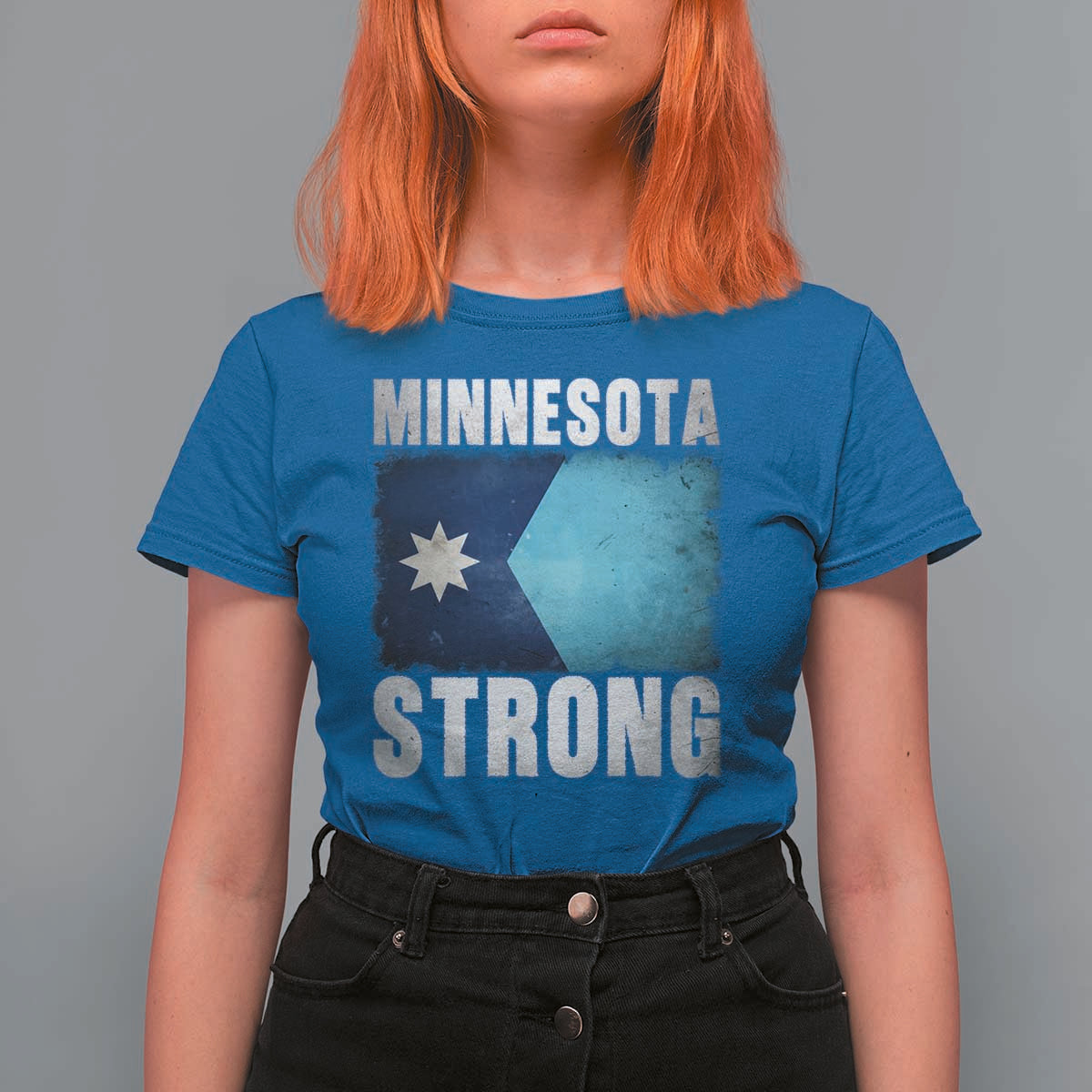 Minnesota Strong T Shirt For Women MN State Pride Community Resistance