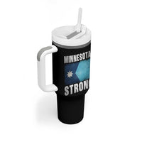 Minnesota Strong Tumbler With Handle MN State Pride Community Resistance