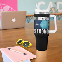 Minnesota Strong Tumbler With Handle MN State Pride Community Resistance