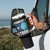 Minnesota Strong Tumbler With Handle MN State Pride Community Resistance