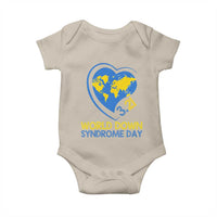 World Down Syndrome Day March 21 World Heart Baby Onesie