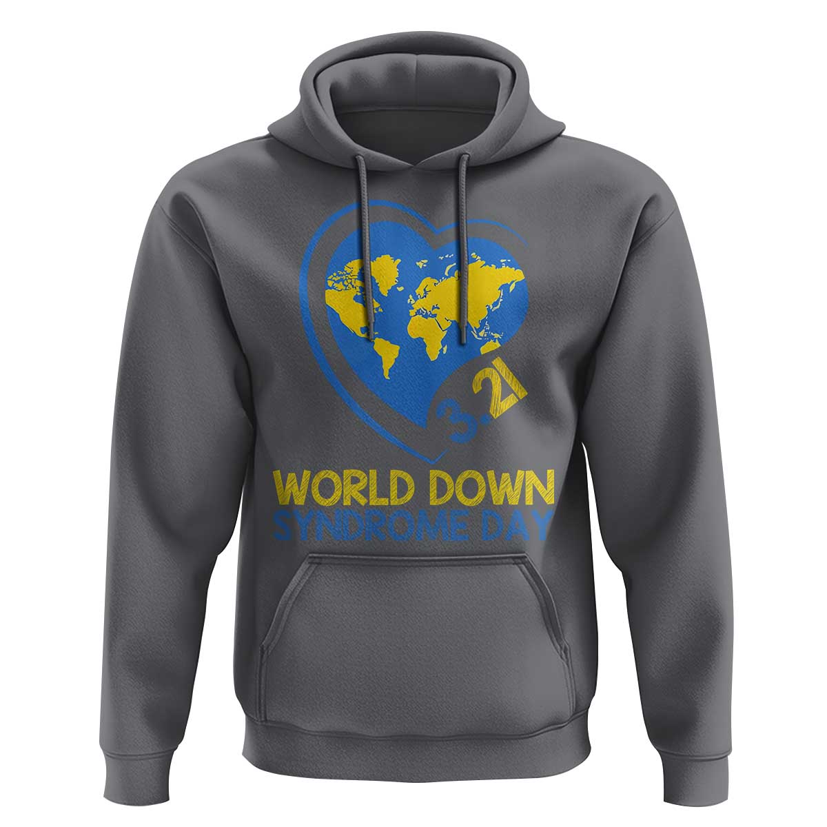 World Down Syndrome Day March 21 World Heart Hoodie