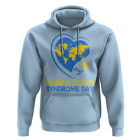 World Down Syndrome Day March 21 World Heart Hoodie