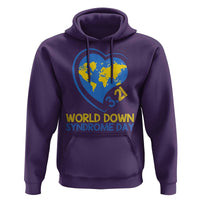World Down Syndrome Day March 21 World Heart Hoodie