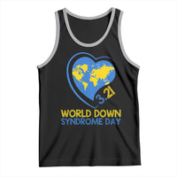 World Down Syndrome Day March 21 World Heart Tank Top