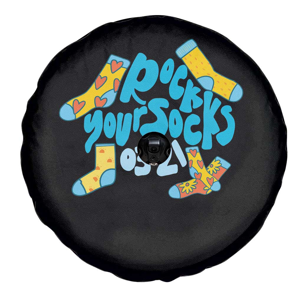 Rock Your Socks Spare Tire Cover Down Syndrome Awareness March 21
