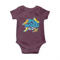 Rock Your Socks Baby Onesie Down Syndrome Awareness March 21